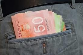 a pocket full of money
